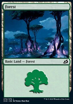 MTG IKORA : LAIR OF BEHEMOTHS - 274/274 Forest