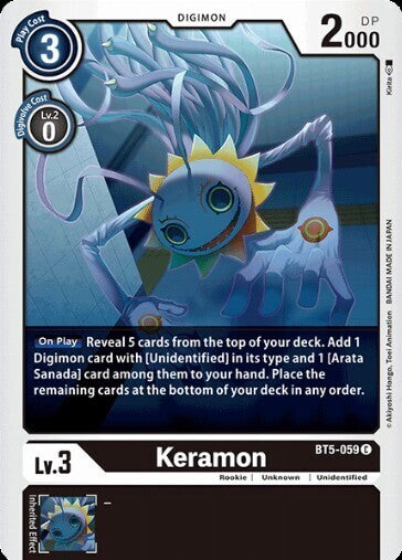 BATTLE OF OMNI BT5-059 Keramon