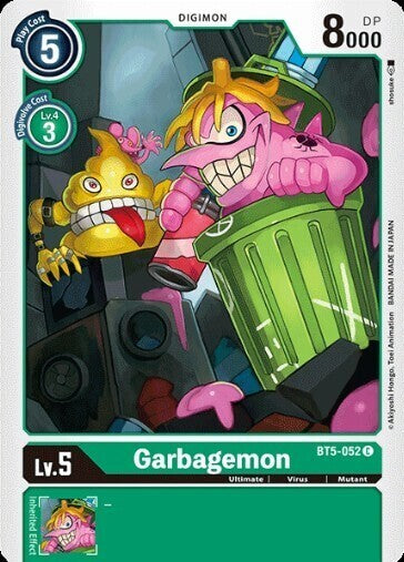 BATTLE OF OMNI BT5-052 Garbagemon
