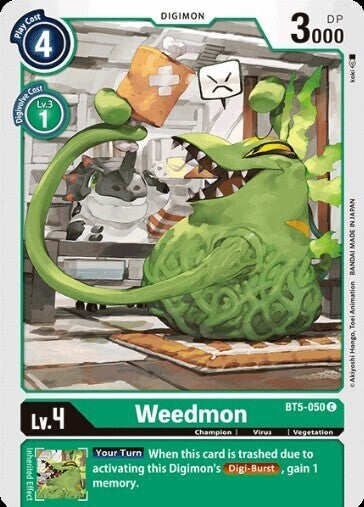 BATTLE OF OMNI BT5-050 Weedmon