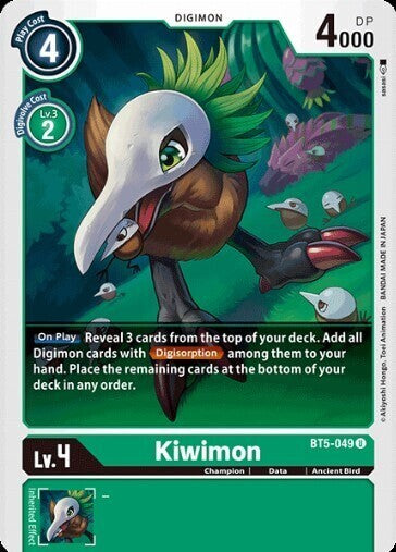 BATTLE OF OMNI BT5-049 Kiwimon