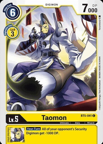 BATTLE OF OMNI BT5-041 Taomon