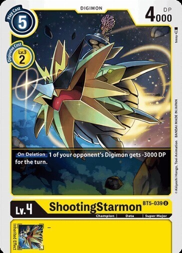 BATTLE OF OMNI BT5-039 ShootingStarmon