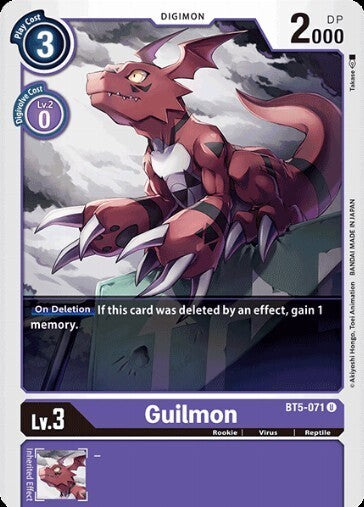 BATTLE OF OMNI BT5-071 Guilmon