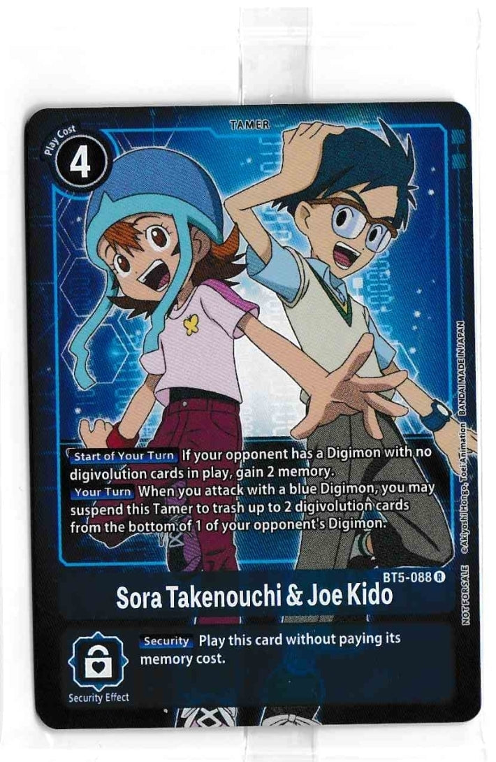 BATTLE OF OMNI BT5-088 Sora Takenouchi & Joe Kido Alternative Art