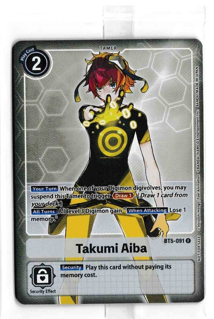 BATTLE OF OMNI BT5-091 Takumi Aiba Alernative Art