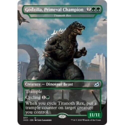 MTG IKORIA : LAIR OF BEHEMOTHS - 377 Godzilla, Primeval Champion