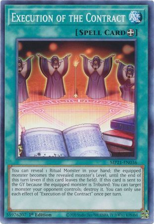 Tin Of Ancient Battles MP21-EN036 Execution of the Contract