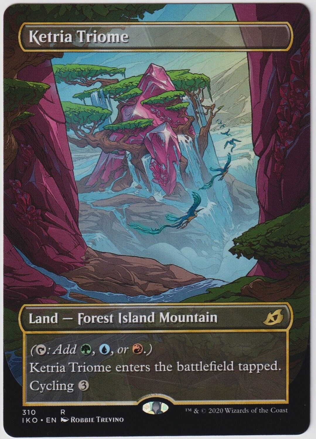 MTG IKORA : LAIR OF BEHEMOTHS - 310 Ketria Triome