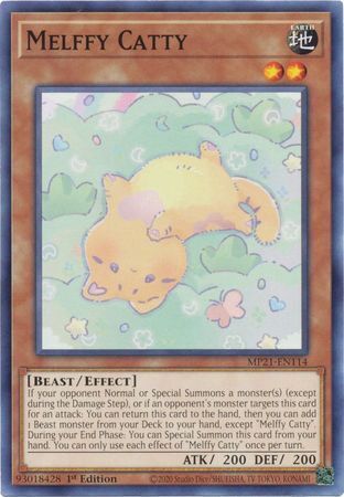 Tin Of Ancient Battles MP21-EN114 Melffy Catty