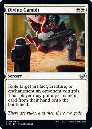 MTG Kaldheim 008/285 Divine Gambit