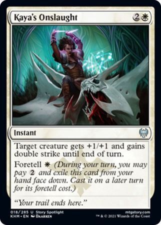 MTG Kaldheim 018/285 Kaya's Onslaught