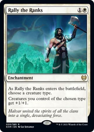 MTG Kaldheim 020/285 Rally the Ranks