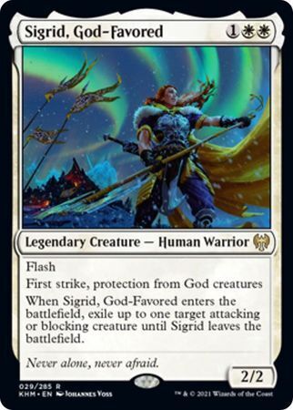 MTG Kaldheim 029/285 Sigrid, God-Favored