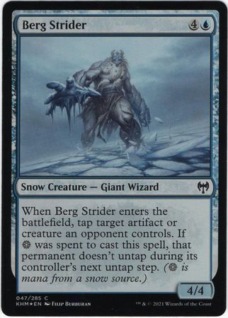 MTG Kaldheim 047/285 Berg Strider Foil