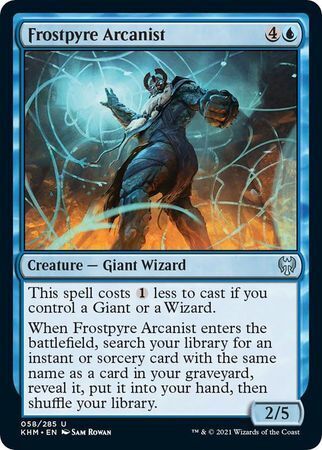 MTG Kaldheim 058/285 Frostpyre Arcanist