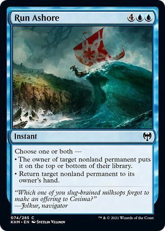 MTG Kaldheim 074/285 Run Ashore
