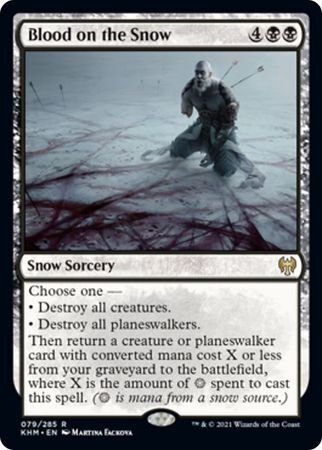 MTG Kaldheim 079/285 Blood on the Snow
