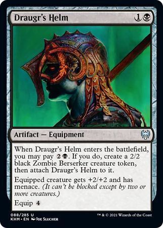 MTG Kaldheim 088/285 Draugr's Helm