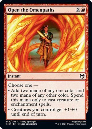 MTG Kaldheim 143/285 Open the Omenpaths