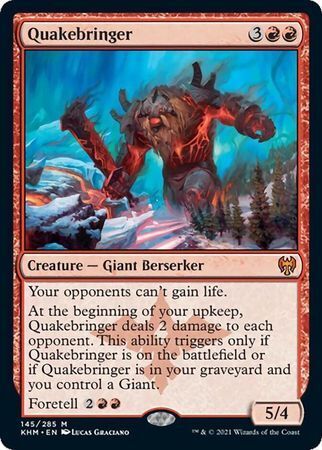 MTG Kaldheim 145/285 Quakebringer