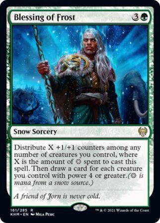 MTG Kaldheim 161/285 Blessing of Frost