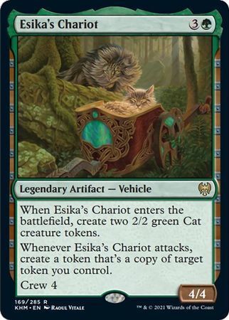 MTG Kaldheim 169/285 Esika's Chariot