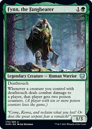 MTG Kaldheim 170/285 Fynn, the Fangbearer