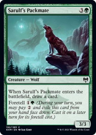 MTG Kaldheim 192/285 Sarulf's Packmate
