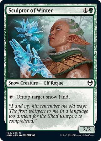 MTG Kaldheim 193/285 Sculptor of Winter