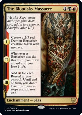 MTG Kaldheim 207/285 The Bloodsky Massacre