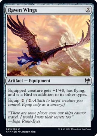 MTG Kaldheim 243/285 Raven Wings
