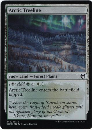 MTG Kaldheim 249/285 Arctic Treeline Foil