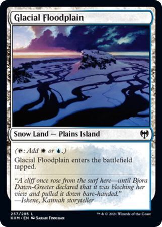 MTG Kaldheim 257/285 Glacial Floodplain