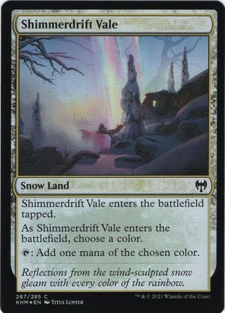 MTG Kaldheim 267/285 Shimmerdrift Vale Foil