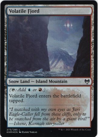MTG Kaldheim 273/285 Volatile Fjord Foil