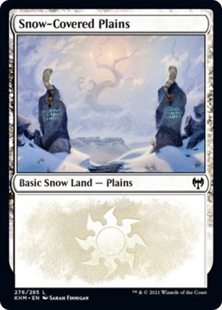 MTG Kaldheim 276/285 Snow-Covered Plains