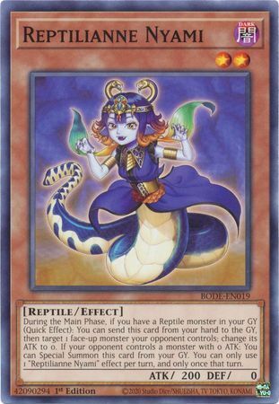 Burst Of Destiny BODE-EN019 Reptilianne Nyami
