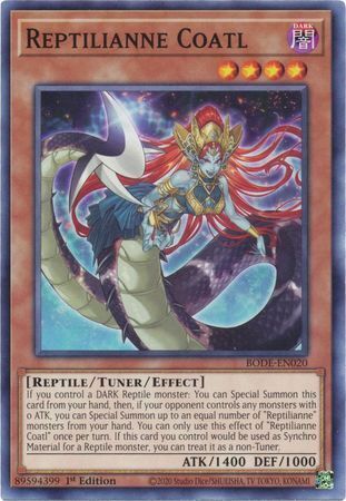 Burst Of Destiny BODE-EN020 Reptilianne Coatl