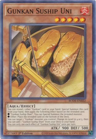 Burst Of Destiny BODE-EN022 Gunkan Suship Uni