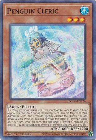 Burst Of Destiny BODE-EN026 Penguin Cleric