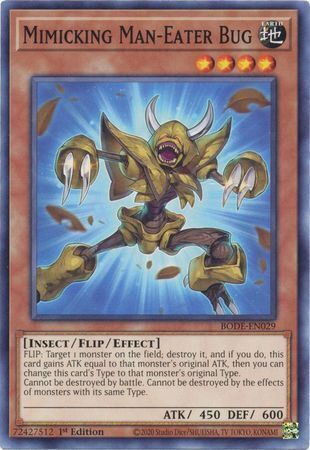 Burst Of Destiny BODE-EN029 Mimicking Man-Eater Bug