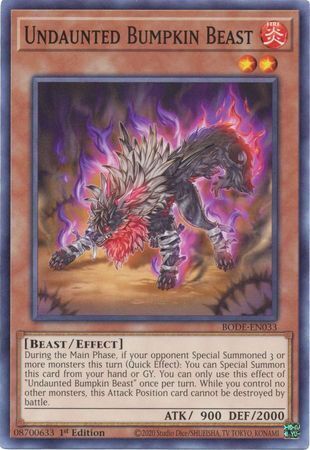 Burst Of Destiny BODE-EN033 Undaunted Bumpkin Beast