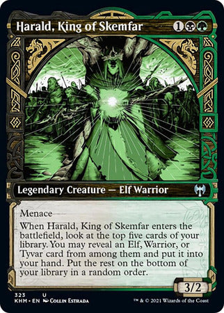 MTG Kaldheim 323 Harald, King of Skemfar Showcase