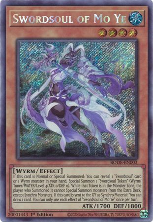 Burst Of Destiny BODE-EN003 Swordsoul of Mo Ye