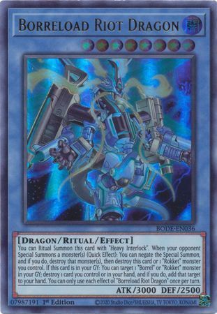 Burst Of Destiny BODE-EN036 Borreload Riot Dragon