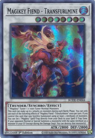 Burst Of Destiny BODE-EN044 Magikey Fiend - Transfurlmine
