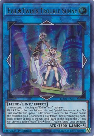 Burst Of Destiny BODE-EN051 Evil★Twin's Trouble Sunny