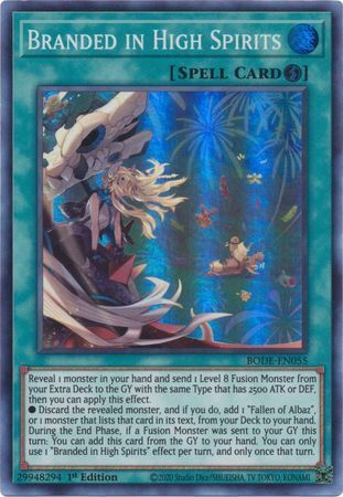 Burst Of Destiny BODE-EN055 Branded in High Spirits