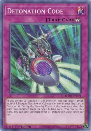 Burst Of Destiny BODE-EN071 Detonation Code